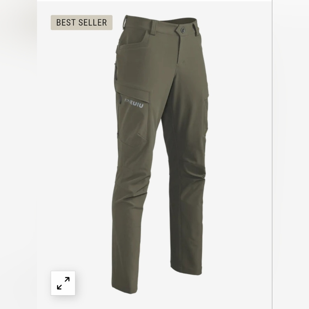 KUIU Womens Attack Pant Ash Size 14